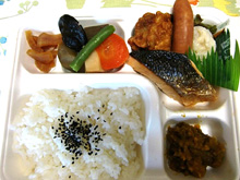 ご飯少なめ弁当