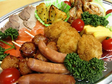 肉中心オードブル